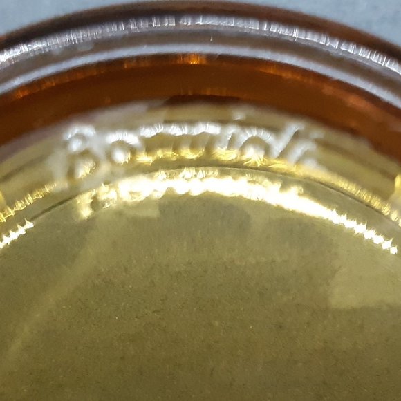 4 Amber Glass Mugs -Vitrosax by Bormioli Rocco Made in Italy - Picture 11 of 11